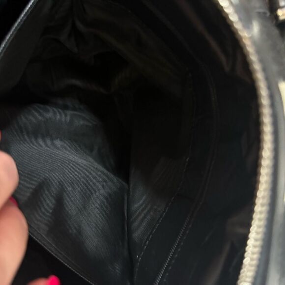 Gucci GG Canvas Sherry Line Boston Black Bag - Picture 9 of 9